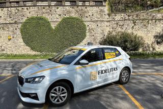 Intervento Pattuglia Fidelitas alla ex Reggiani di Bergamo